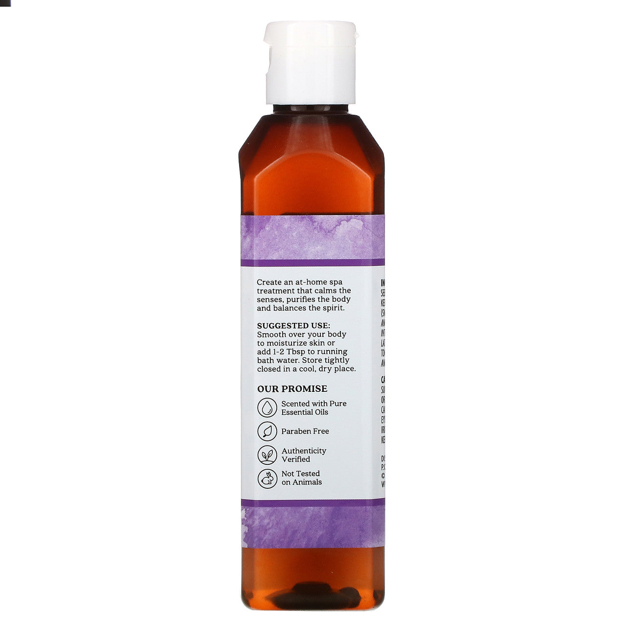 Aura Cacia Lavender Harvest Massage Bath Oil (1x8 Oz)