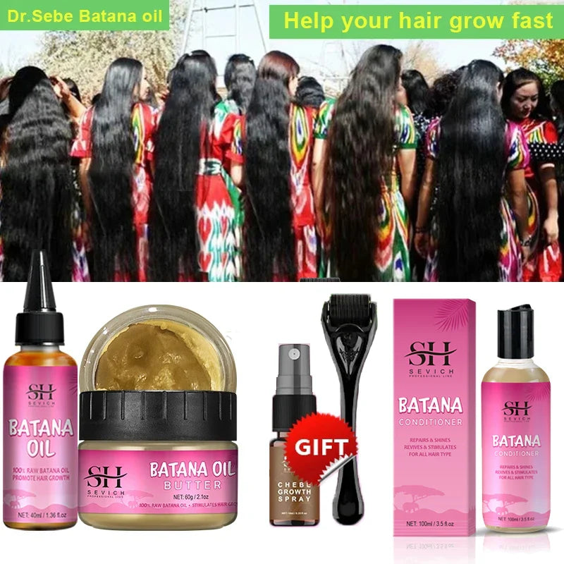 Batana Oil Hair Growth Set