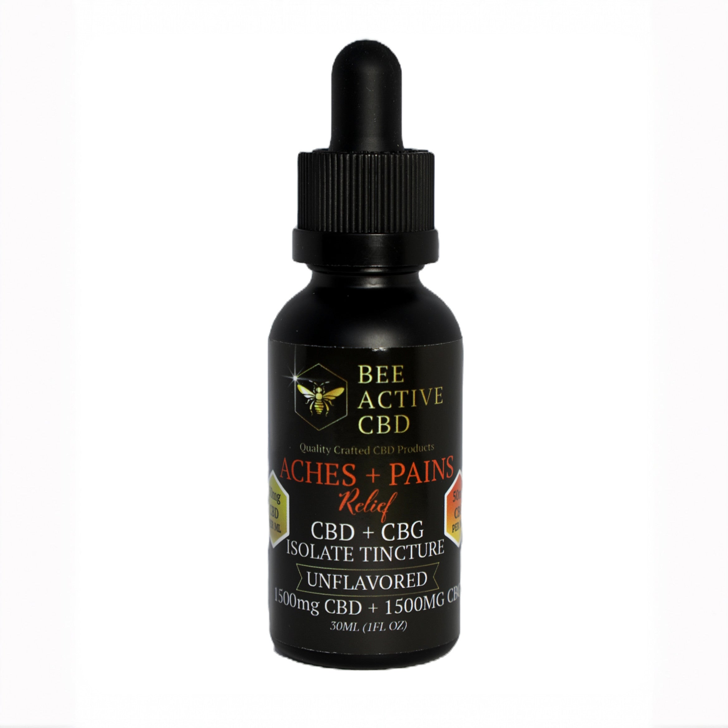 Bee Active CBD+CBG Isolate Tincture
